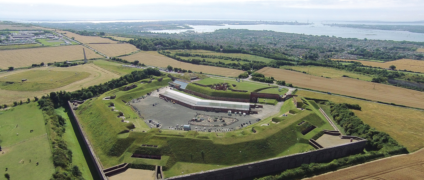 Fort Nelson from the air